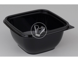 Контейнер СпК 126, 500 мл, 12*12 см, дно, черный