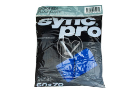 Салфетка микрофибра  с длинным ворсом для пола 70*60 см., 350 гсм (синяя)