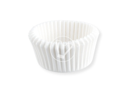 Тарталетка круглая, d-35 mm, белая, выс.-20 мм, 7А-45W, 2000 шт./упак.