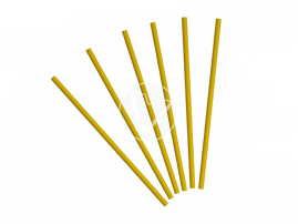 Трубочки бумажные GVS-47 "Желтый"