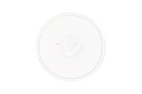 Бумажная крышка белая для бумажных супниц EcoSoup 250/360 мл, d 90 мм, Verde Vita