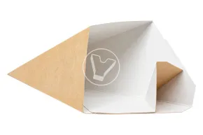 Бумажный конус для фри ECO CONE, размер L, Verde Vita