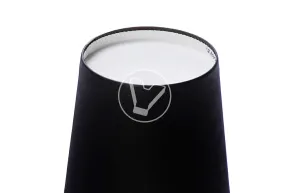 Стакан 250 мл, бумажный, для горячих напитков, черный Verde Vita