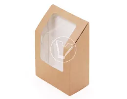 Упаковка для роллов ECO ROLL, 90*50*130 мм, крафт, DoECO