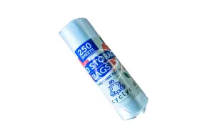 Маечка без ручки в руллоне, прозрачная ,16,5*22,5 см 250 шт. Cyclyc