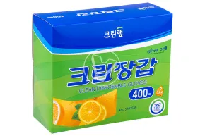 Перчатки полиэтиленовые одноразовые Extra Premium (400шт/уп) L, 2 гр Новинка