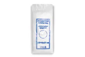 Пакет фасовочный ПНД (10+8)*27(7) планшет 